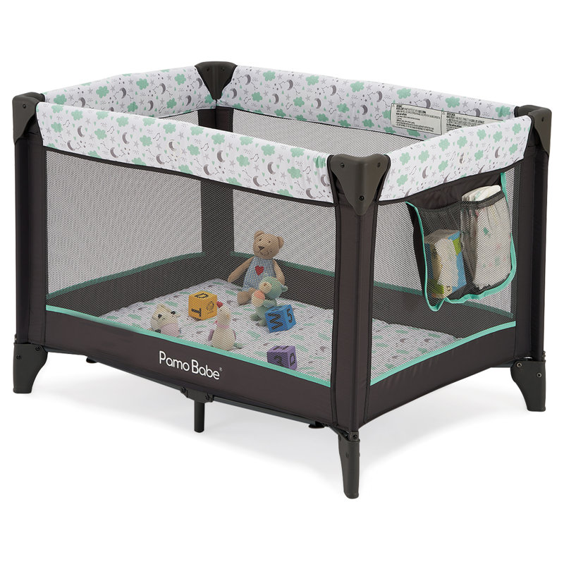 Pamo Babe Unisex Portable Easy to Assembly Playard for Baby Wayfair